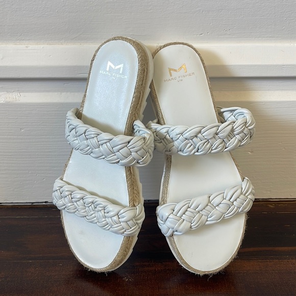 Marc Fisher NEW Jaimee Espadrille Sandals | 7.5 - Picture 7 of 11